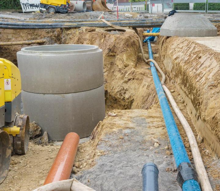 Spécialistes dans les travaux de raccordement au tout-à-l’égout aux Sables-d'Olonne